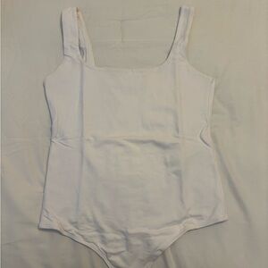 Abercrombie & Fitch Cotton Seamless Squareneck Bodysuit